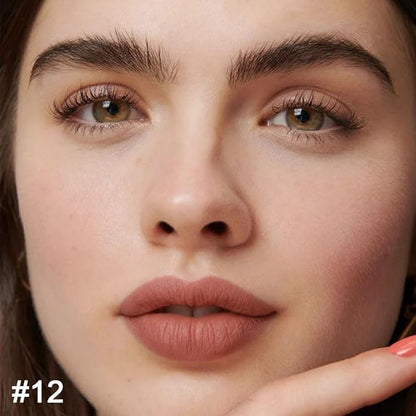 evpct 1Pcs Nude Brown Lip Liner and Lipstick
