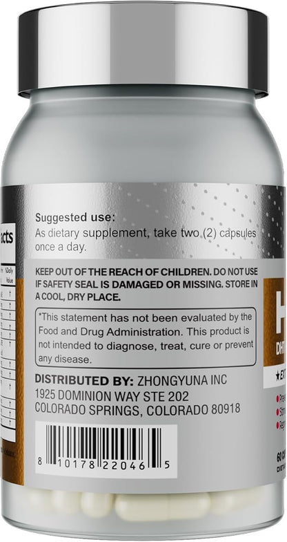 Biotin for Hair Growth Women Men - Third-Party Tested Biotin Supplement 5000 mcg, with Vitamin C E B12 B6 A Support Strong Nails Skincare Hair Health - USA Made - 120 Capsules / 2 Packs