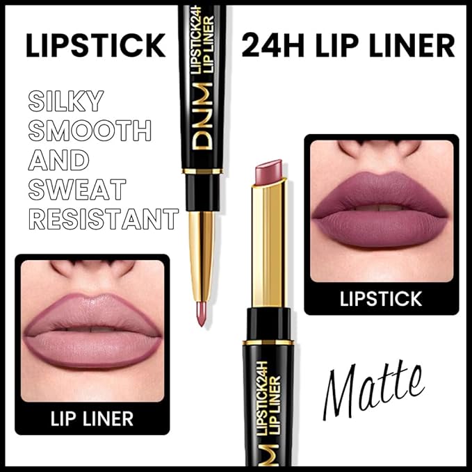 evpct 3Pcs More Mauve Berry Blush Lip Line 24 l