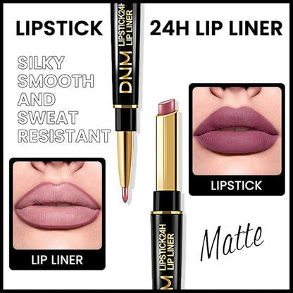 evpct 3Pcs More Mauve Berry Blush Lip Line 24 l