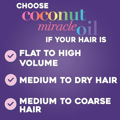 OGX Extra Strength Damage Remedy + Coconut Miracle Oil Hair Mask, Extra Hydrating & Softening Anti-Frizz Treatment to Help Repair Hair, Paraben-Free, Sulfated-Surfactants Free, 6 oz