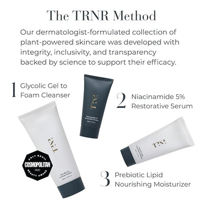 Prebiotic Lipid Nourishing Facial Moisturizer (50ml/1.7oz) | Hydrating Face Cream| Natural, Plant-Based & Science-First Skincare Routine for Men & Women