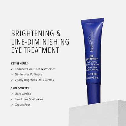 HydroPeptide Eye Authority and Power Serum Anti-Wrinkle Bundle, (0.5 Ounce and 1 Ounce)