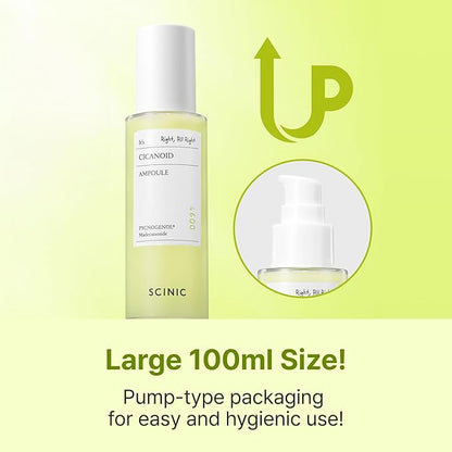 SCINIC Cicanoid Ampoule 3.38 fl oz (100ml) | Anti-Aging & Dark Spot Correcting Serum | Korean Skincare