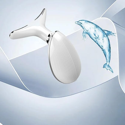 Facial and Neck Massager, Multi-Mode Adjustabl, Facial Shaping Tool, Can Be Used with Lotion to Improve Skin Condition (White)