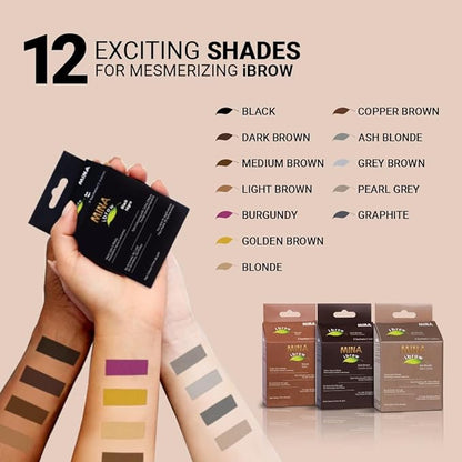 MinaiBrow Tint Kit Light Brown
