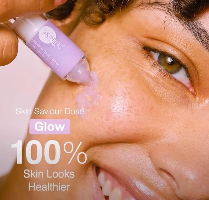 Inc Saviour Dose Glow Care Set - Illuminating Kit with Serum Booster and Hydrating Mask for Radiant, Revitalized