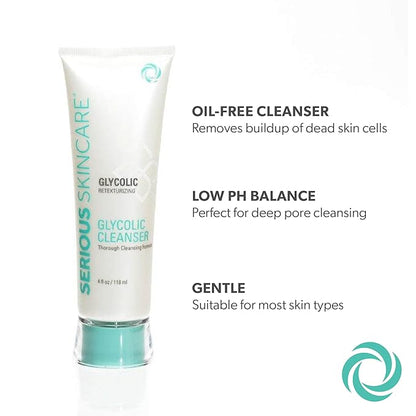 Serious Skincare Glycolic Skin Renewal Set Retexturizing