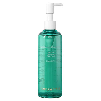 Ginseng Cleansing Oil, Facial Cleansing & Makeup Remover for Adults, Moisturizing, Blackhead Cleanser, Suitable for All Skin Type, Natural Ingredients, Vitamin E, 5 Fl. Oz, 1 Count