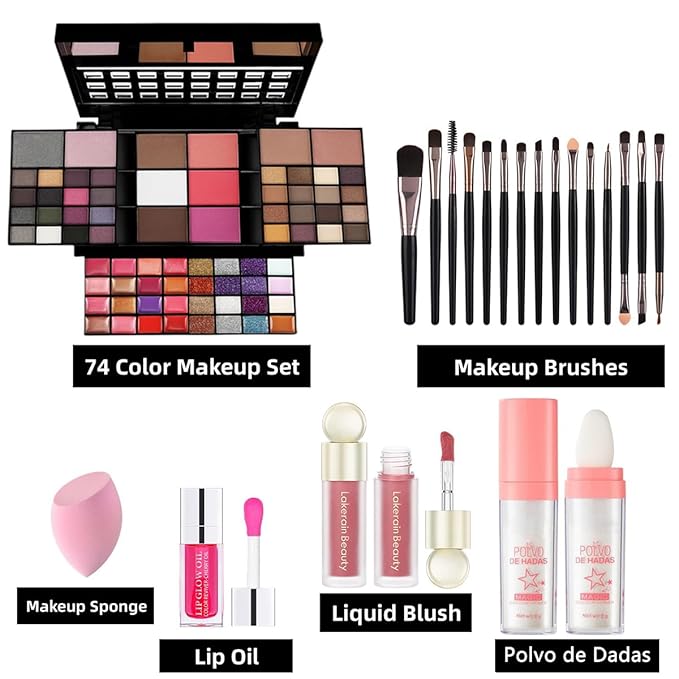 74 Colors Makeup Kit - Makeup Sets -