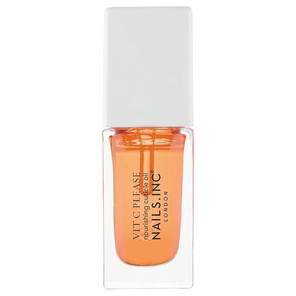 Nails.INC Mini Nail Treatment Duo, Includes Glow and Grow Nail Growth Treatment and Vit C Please Nourishing Cuticle Oil, With Active Skincare Ingredients to Promote Nail Health, Cruelty Free, Vegan