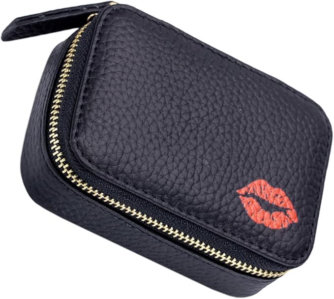 Mobestech Cosmetic Bag Toiletry Lipstick Holder Bag Faux Bag