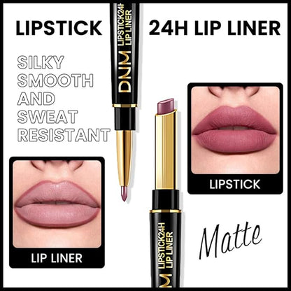 evpct 1Pcs More Blush Lip Liner and Lipstick