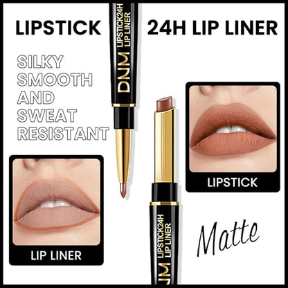evpct 1Pcs Light Nude Brown Matte Lip Line