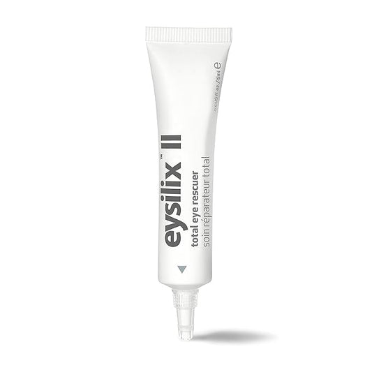 INDEED LABS Eysilix II Total Eye Rescuer, Moisturizing Eye Cream, Natural Anti Aging Under Eye Cream for Wrinkles, Puffiness and Dark Circles, Paraben and Phthalate Free Formula - 0.5 OZ