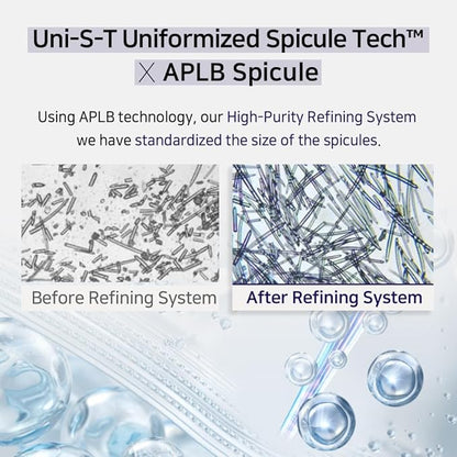 APLB Spicule Collagen Shot 300 Serum | SPICULE COLL SHOT™ 300 1.35 FL.OZ/Korean Skincare, Gentle Exfoliation, Elasticity Care, Long lasting hydration, Revitalize for gentle and improve skin texture