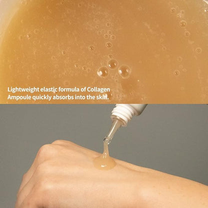 TheYEON Pumpkin Collagen Tension Up Ampoule / 20ml 0.67 fl.oz/Pore care,elasticity,skin nutrition/korean skin care, For Face Moisturization,Smoothening,and Even Tone-Skin Firming Hydrating