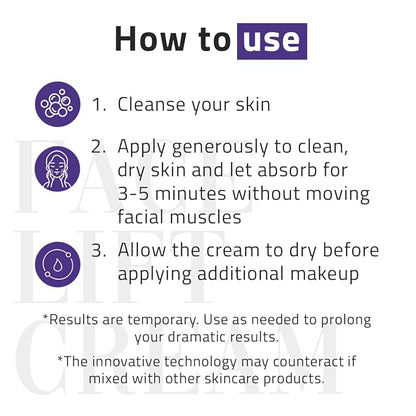 YEOUTH Instant Face Lift Cream, Temporary Skin Tightening Under Eye Cream for Women, Tightening and Lifting Concealer 15ml