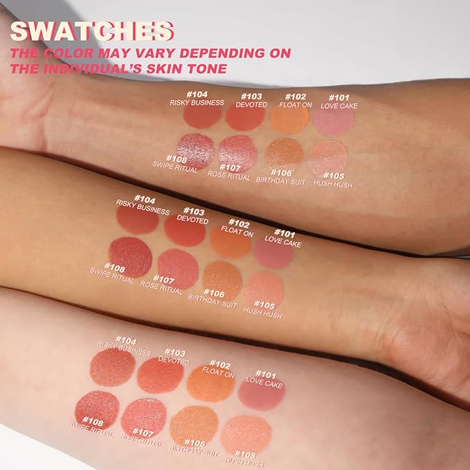 YOUNG VISION Liquid Cheek Blush -Soft Cream Rouge/Blusher Dewy Finish