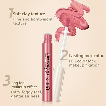 QiBest 12Pcs Velvet Matte Liquid Lipstick Makeup Sets Lipstick