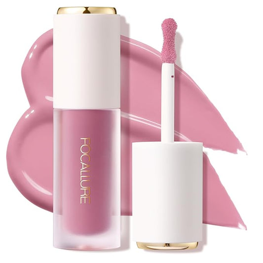 FOCALLURE Silky Cream Liquid Blush,Leaving a Matte Dewy