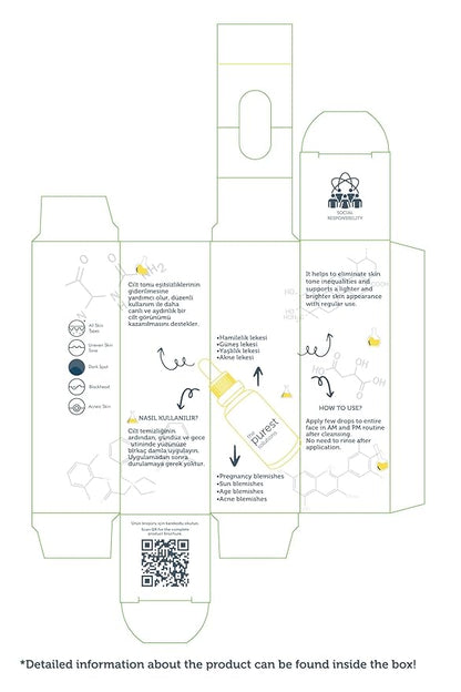 The Purest Solutions Brightening Serum (Arbutin 2% + Hyaluronic Acid) - Eliminate Skin Tone Inequalities & Support Vibrant Bright Skin - Vegan | Cruelty Free | Eco Friendly (1 fl. oz)