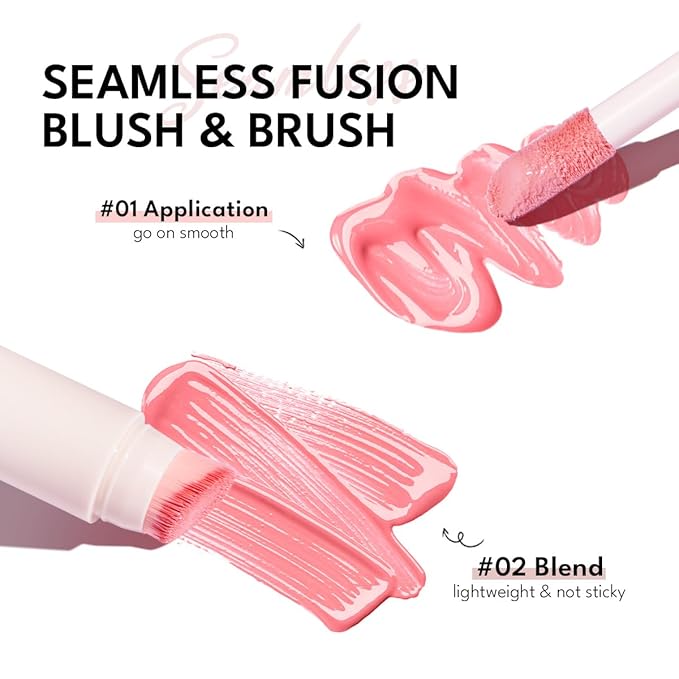 Liquid Cream Blush Stick Makeup for Cheeks |