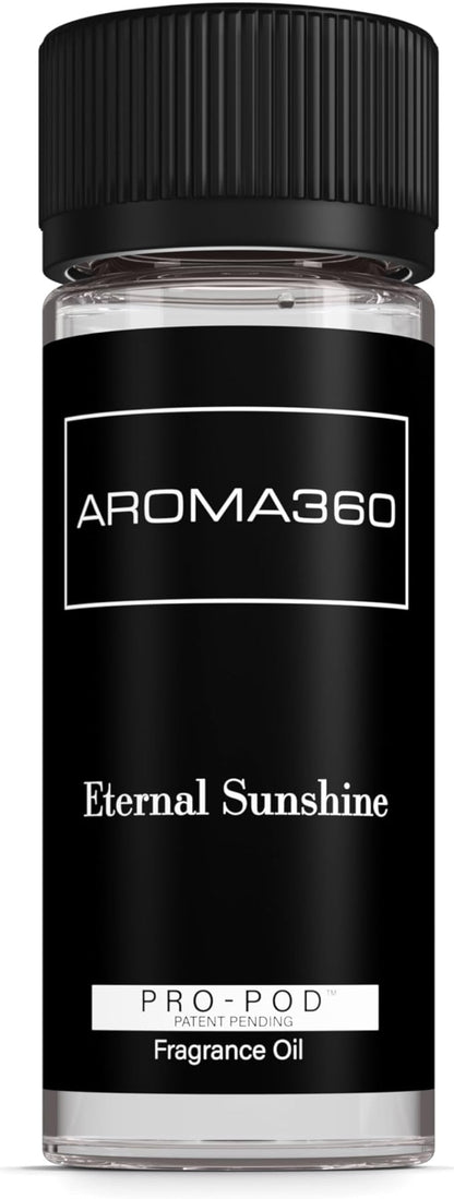 Aroma360 - Eternal Sunshine Pro Pod Fragrance Oil Blend | Hotel Inspired Luxury Essential Oil Diffuser | Aromatherapy Scent Diffuser Oil | Satsuma, Golden Bamboo and Cedar 1.7 fl oz, 50 mL