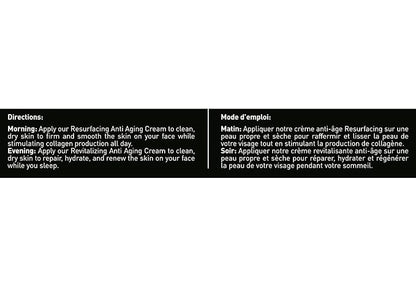 Brickell Men's Day and Night Anti Aging Cream Routine, Natural and Organic, Unscented, Skincare Gift Set