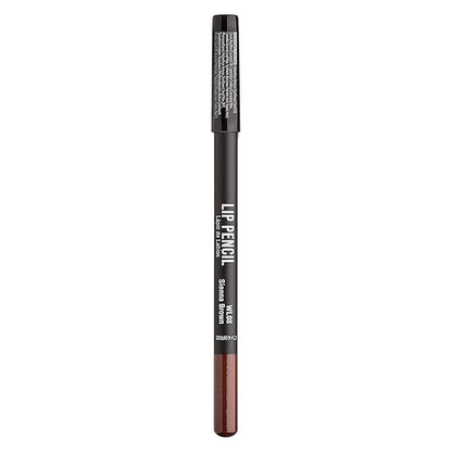 KISS New York Professional Slim Lip Pencil, Creamy Soft Lip Liner, Smooth Long-Lasting Rich Lip Color, Natural Lip Makeup, Water-Resistant Lip Crayon (Sienna Brown)