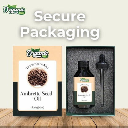 Ambrette Seed (Abelmoschus moschatus) Oil | Pure & Natural Carrier Oil for Skincare, Aroma & Diffusers - 30ml/1.01fl oz