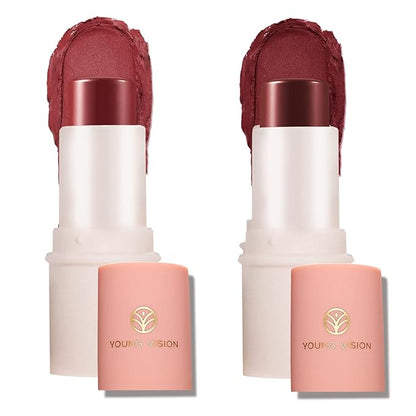 YOUNG VISION Blush Stick, Putty/Cream Makeup Blush, Multi-Use Blend, 8054-24…