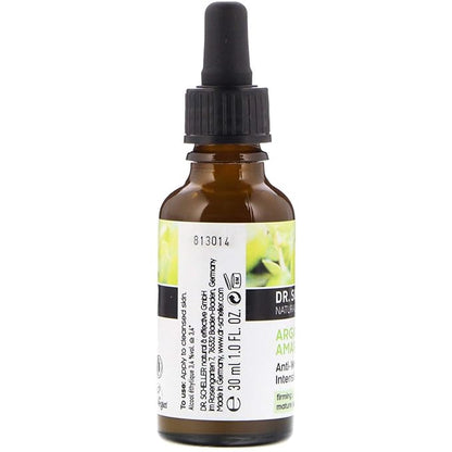Argan Oil & Amaranth Anti-Wrinkle Intensive Serum for Firming and Demanding Skin Dr. Scheller Skin Care 1 oz Liquid
