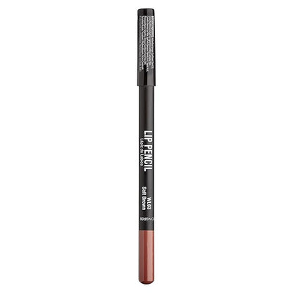 KISS New York Professional Slim Lip Pencil, Creamy Soft Lip Liner, Smooth Long-Lasting Rich Lip Color, Natural Lip Makeup, Water-Resistant Lip Crayon (Soft Brown)