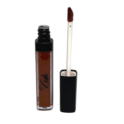 Zesh Brown Full Coverage Lipstick - 8ml Made In Canada