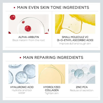 Niacinamide Skincare Set: 4pcs Beauty Kit