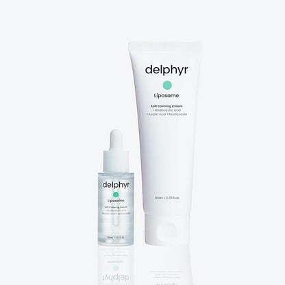 Hydrated After Skincare set, Soft Calming Cream + Serum Moisturizing Serum 30ml 1.01fl.oz , Cream 80ml 2.70fl.oz, Cream 50ml 1.69fl.oz for Sensitive Skin with Centella asiatica