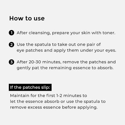 Under Eye Patches for Dark Circles, Puffiness - Eye Bag, Wrinkle Treatment Gel Mask - Caffeine Hyaluronic Acid Niacinamide - Brightening Hydrating - Korean Skincare, Birthday Gift for Women, 30Pairs