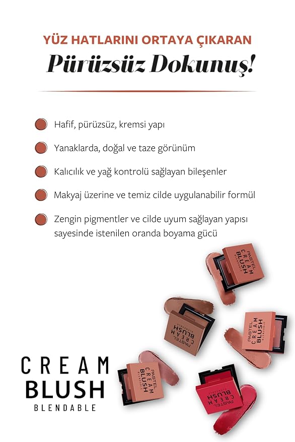 Pastel Cream Blush 49 | Fresh | Healthy | 0.. 18 oz