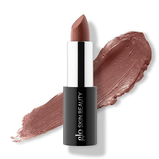 Glo Skin Beauty Satin Lipstick (Napa) | Nourishing Longwearing Lip Stick Packed with Skincare Benefits