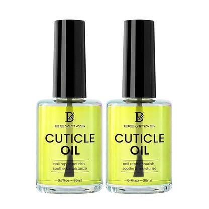 Cuticle Oil for Nails Organic Nail and Cuticle Oil Nail Oil Treatment for Damaged Nails Cuticle Repair 0.7oz 2Pack