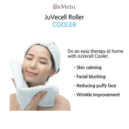 JUVECELL Ice Roller for Puffiness, Face & Eyes Cooler Facial Roller to Press Serums, Cream and Oil Into Skin, Massager Skin Care Tool, Eye Massager and Neck Roller