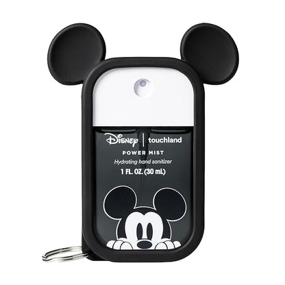 Touchland & Disney Special Edition Hand Sanitizer + Mist Case, Scented & Stylish Hydrating Sanitizer Spray Bundle, Travel Size, Dye Free