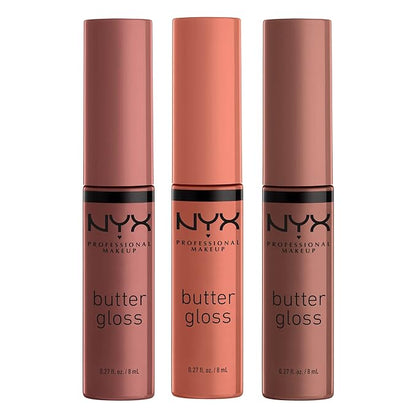 NYX PROFESSIONAL MAKEUP Butter Gloss Brown Sugar, Non-Sticky