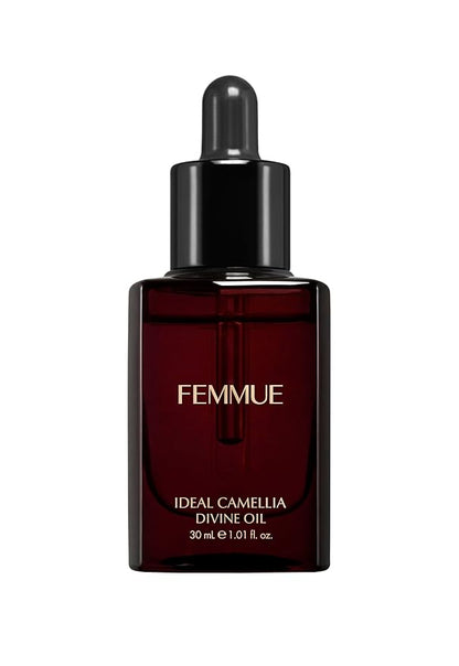 Ideal Camellia Divine Oil | Firming Face Oil with Camellia and Grapeseed | Anti Aging Barrier Repair, Hydrating for Dry Skin | Korean Beauty Skincare