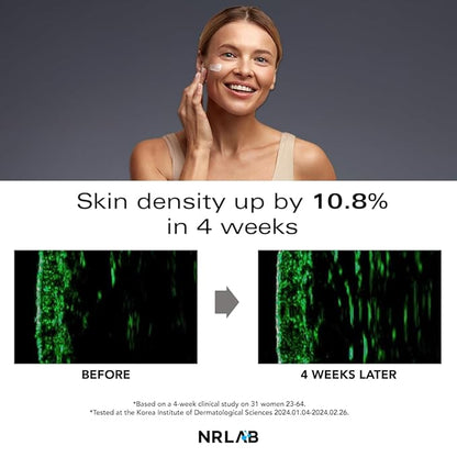 Anti-Aging Korean Serum with NR for Glass Skin– Hydrating, Anti-Aging, Firming & Brightening– Clinically Tested - K-Beauty Innovation - Korean Moisturizer – Ampoule-to-Cream Formula [1.52oz]