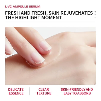 DEleventh Korean Brand Vitamin C Ampoule Serum 2ml × 7EAe / with Pro-Xylane, Anti-Aging, Brighten, Hydrate, and Smooth Skin, Creates a Radiant, Youthful Complexion