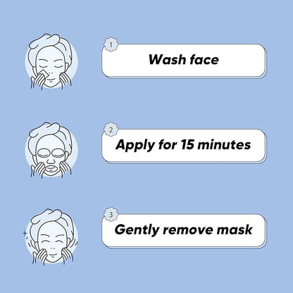 24 Pack Sheet Face Masks Skincare for All Skin Types, Gentle & Nourishing Skincare Face Masks, Suitable for Sensitive Skin, Bulk Facial Mask Set for Women & Face Spa