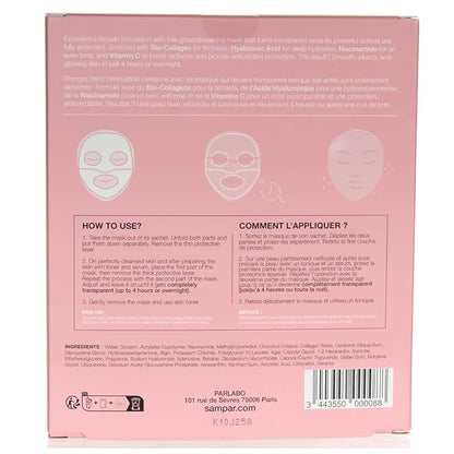 Hydrafuse Collagen 4 Hours or Overnight Mask – Korean Skincare for Radiant, Smooth Skin | Anti-Aging Face Mask with Ultra-Potent Collagen to Reduce Wrinkles, Tighten Pores & Boost Glow (4-Pack)