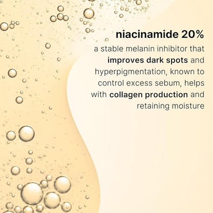 Volufiline & Niacinamide Serum Bundle – 100% Pure Volufiline for Skin Firming + 20% Niacinamide for Pore Minimizing & Brightening – Anti-Wrinkle, Collagen Boosting & Even Skin Tone Korean Skincare